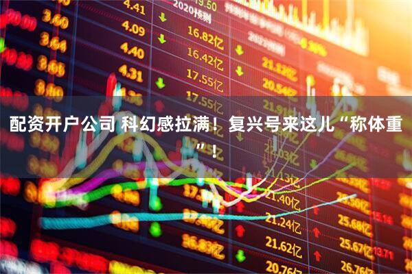 配资开户公司 科幻感拉满！复兴号来这儿“称体重”！